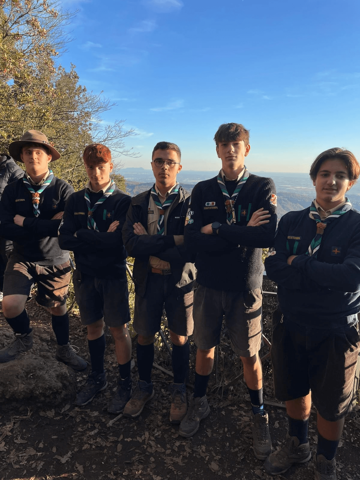 Punto panoramico dei due laghi