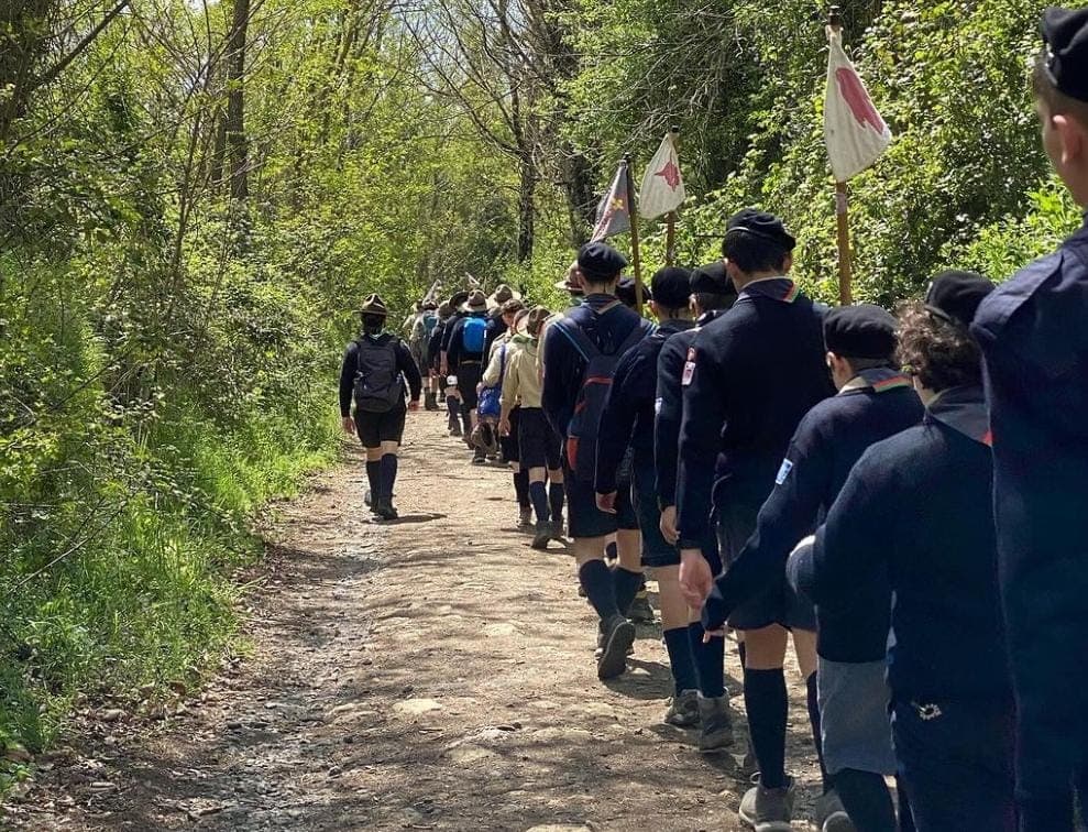 Il sentiero verso il BP Park